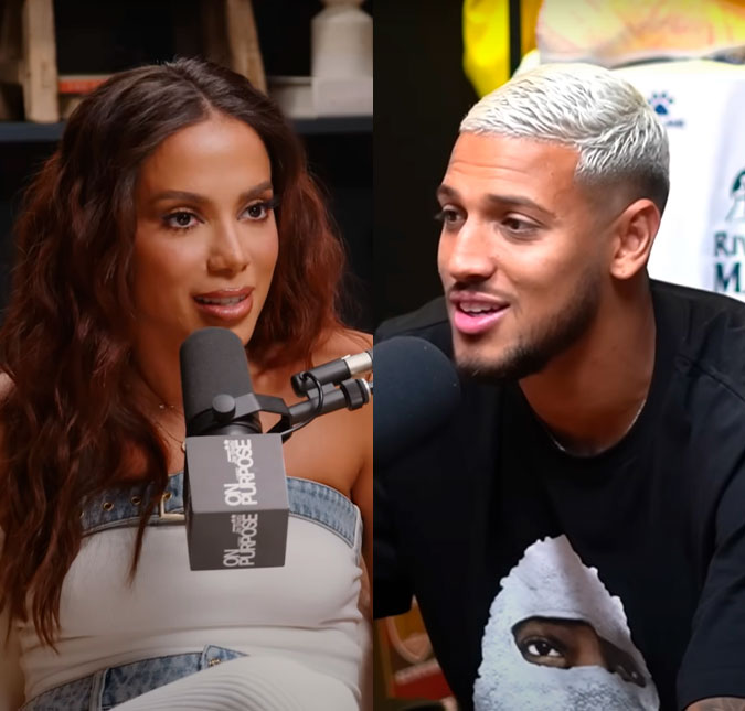 Novo <i>affair</i>? Anitta publica foto com ex-jogador do Flamengo e fãs vão à loucura