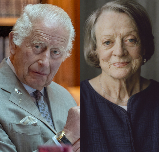 Rei Charles III lamenta morte da atriz Maggie Smith: <i>Admiração e afeição</i>