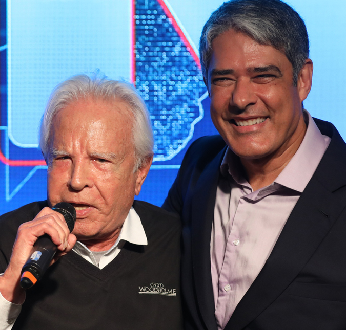William Bonner relembra último encontro com Cid Moreira: <i>- Conversamos longamente</i>