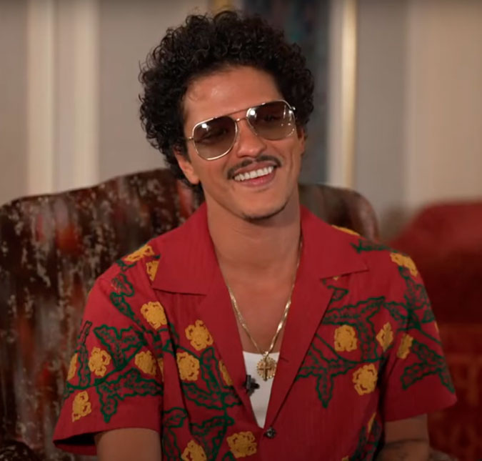 Bruno Mars posta <I>funk</I> em homenagem ao Brasil após terminar <I>shows</I>