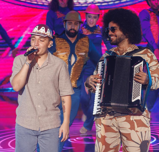 João Gomes surpreende doador do <I>Criança Esperança</I> e canta Elba Ramalho e Geraldo Azevedo