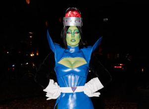 Beatriz Reis conta que o <i>Baile da Sephora</i> foi sua primeira festa de <i>Halloween</i>: - <i>Acho que tem tudo a ver comigo</i>