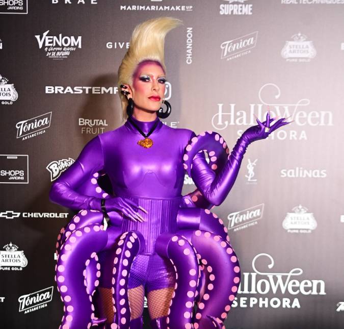 Lore Improta revela que foi a filha quem escolheu sua fantasia para o <i>Baile de Halloween da Sephora</i>