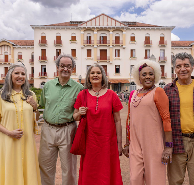 Elenco adulto de <i>Turma da Mônica - Origens</i> destaca semelhanças com os personagens e revela detalhes dos ensaios