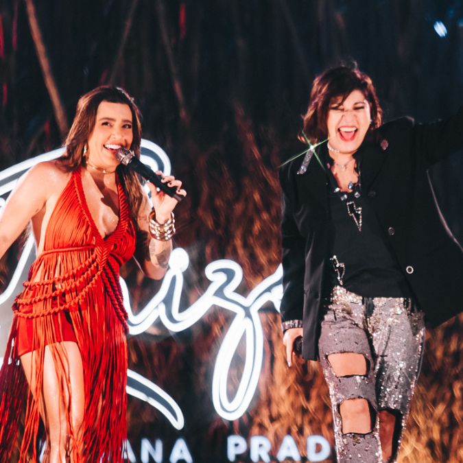 Lauana Prado se derrete por encontro com Roberta Miranda: <i>Meu coração se enche de alegria!</i>