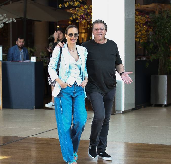 Nova casa? Boninho é visto almoçando com Ana Furtado no <i>SBT</i>