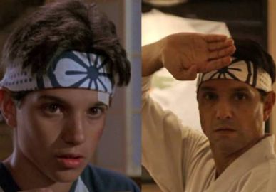 Veja o antes e depois dos personagens de <i>Cobra Kai</i>