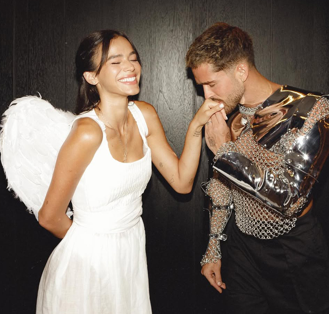 Super apaixonado, João Guilherme se derrete por Bruna Marquezine: <I>Ela é uma mulher admirável</i>