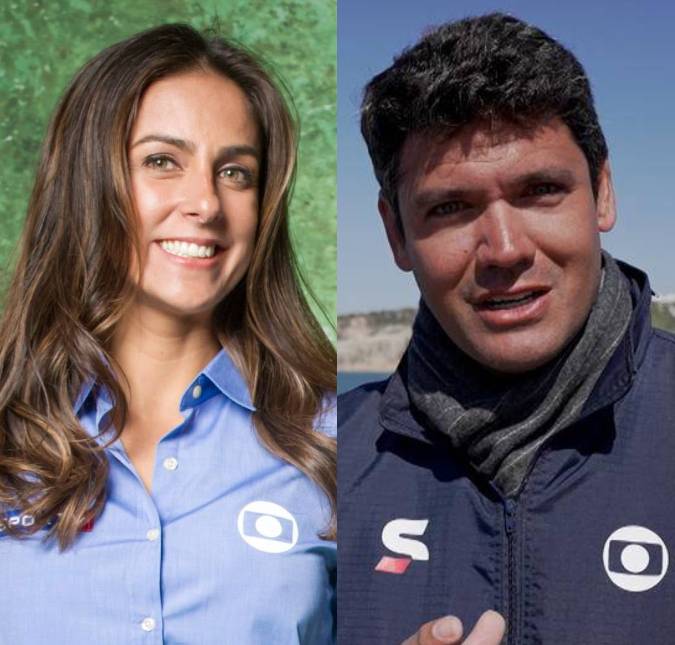 Carol Barcellos e Marcelo Courrege exibem alianças iguais e levantam rumores de casamento