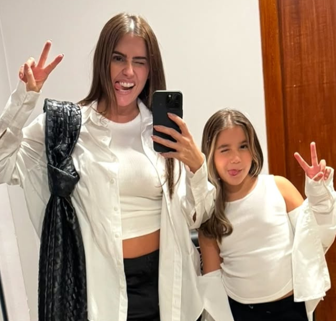 Deborah Secco se derrete pela filha que completa nove anos de idade:<i>Você é o meu sol</i>