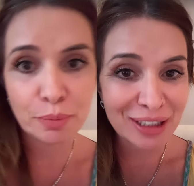 Mãe de Viih Tube fala sobre estado de saúde da avó da influenciadora após AVC: - <i>Melhora muito significativa nos exames</i>