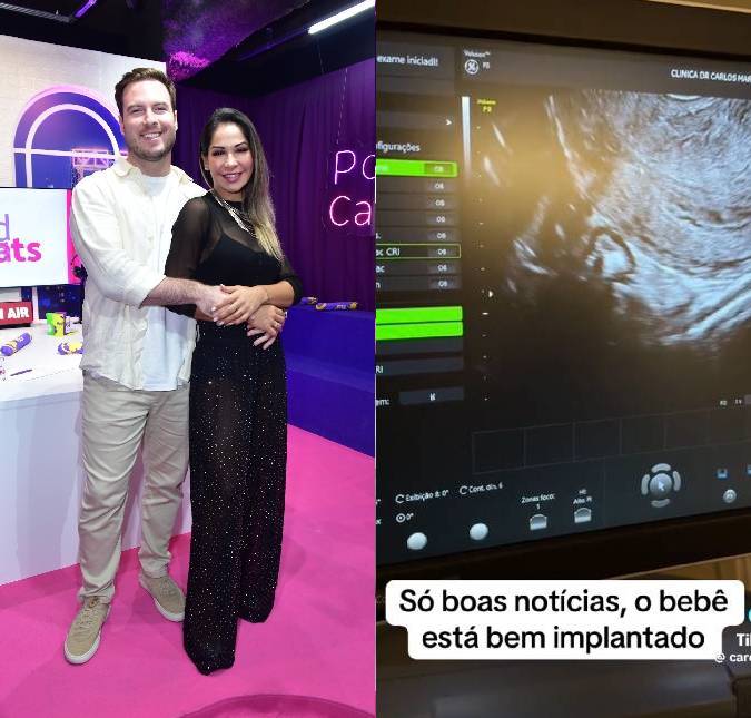 Maira Cardi mostra primeiro ultrassom do filho com Thiago Nigro: <i>Só boas notícias</i>