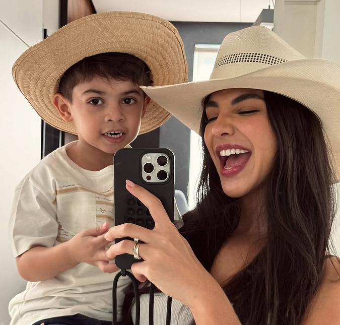 Gabriela Versiani, namorada de Murilo Huff, comemora aniversário de Leo: <i>Menino lindo, doce, amável e educado</i>
