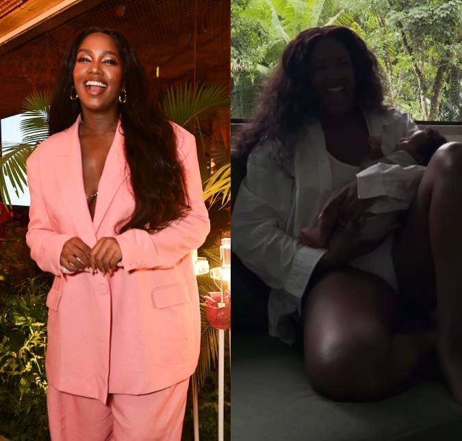 IZA surge cantando para Nala e se derrete pela pequena: <I>Como posso amar assim?</i>