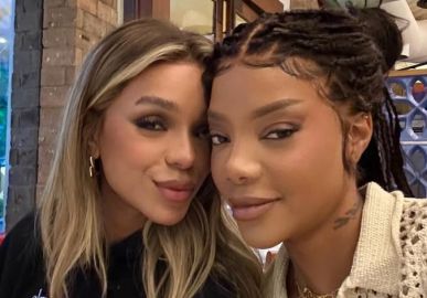 Ludmilla homenageia Brunna Gonçalves no dia do aniversário: <i>Dia da minha pessoa preferida</i>