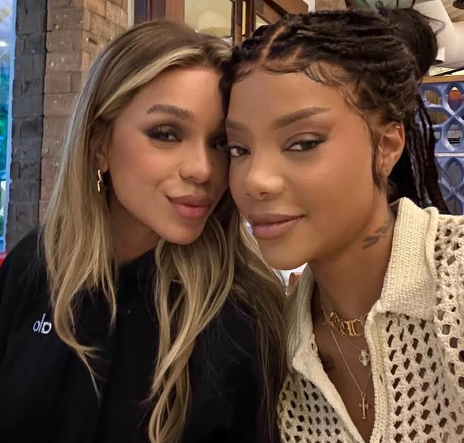 Ludmilla homenageia Brunna Gonçalves no dia do aniversário: <i>Dia da minha pessoa preferida</i>
