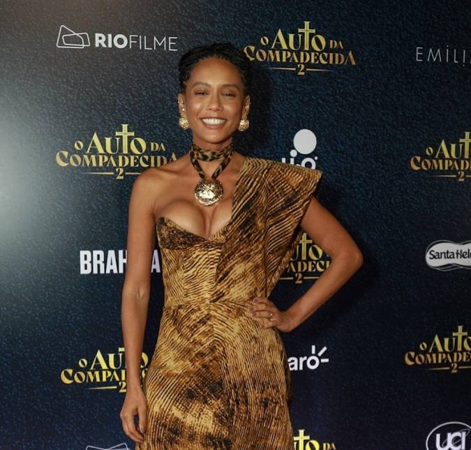 Em <I>O Auto da Compadecida 2</I>, Taís Araujo revela receio nas filmagens: <I>- Não acreditava que estava ali</I>
