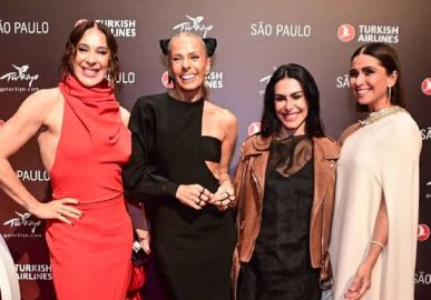 Adriane Galisteu, Claudia Raia, Giovanna Antonelli... Veja famosos que jantaram com astros de série turca