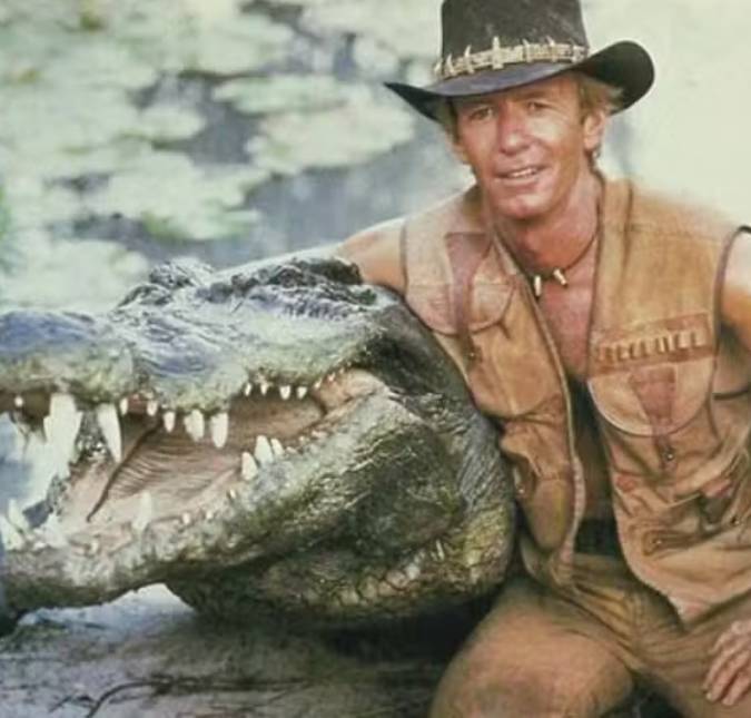 Astro animal de <i>Crocodilo Dundee</i> morre aos aproximadamente 90 anos de idade
