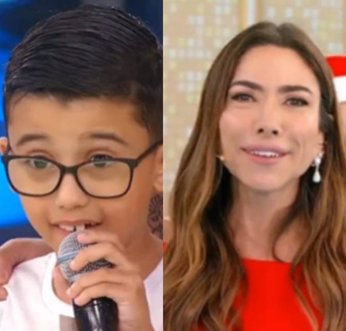 Patricia Abravanel fica chocada após criança ganhar prêmio no <i>SBT</i> e agradecer a <i>Globo</i>; assista