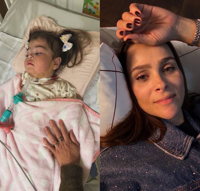 Letícia Cazarré conta que Maria Guilhermina voltou a ser internada na UTI