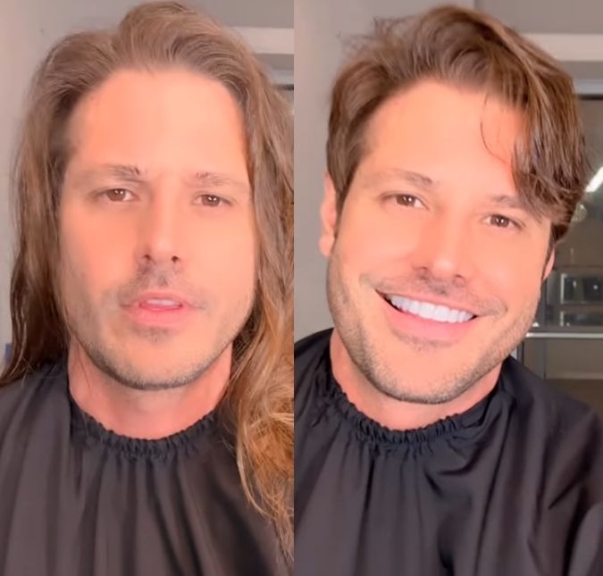 Atendendo ao pedido de Wanessa Camargo, Dado Dolabella surpreende ao aparecer com novo corte de cabelo