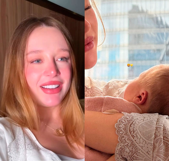 Duda Reis fala sobre emoção de se tornar mãe e se derrete pela filha: <i>- Estou tão apaixonada e feliz</i>