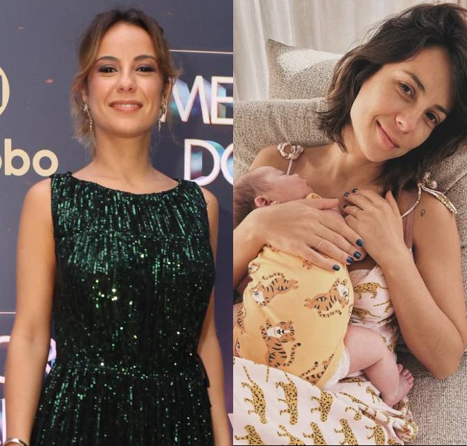 Combinando <I>looks</i>, Andréia Horta compartilha foto com primeira filha