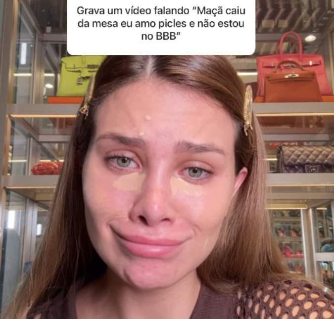 Flávia Pavanelli grava desafio de fã para afastar rumores de que estaria no <I>BBB25</i>