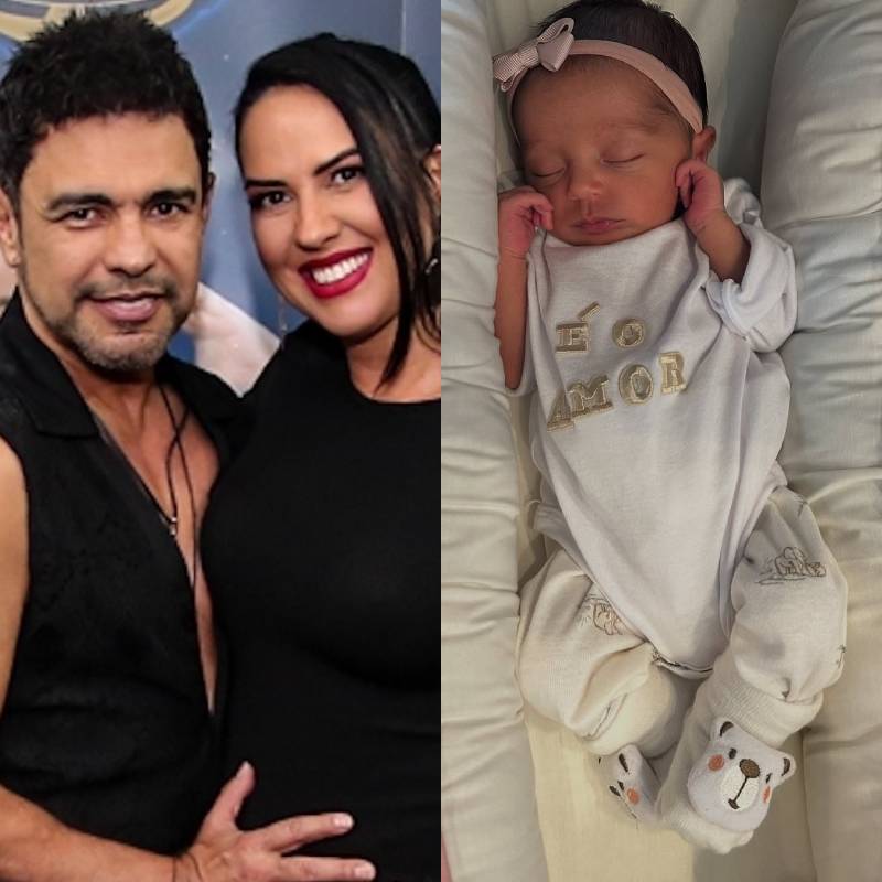 Mini Camargo! Clara, filha de Graciele Lacerda e Zezé Di Camargo, surge com roupinha personalizada: <i>É o Amor</i>