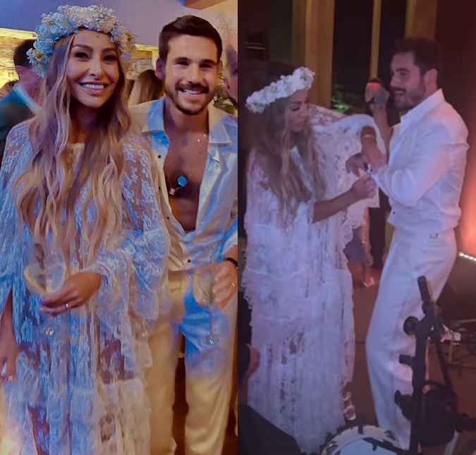 Um luxo só! Segundo <i>look</i> de Sabrina Sato para festa de casamento é avaliado em pouco mais de 50 mil reais