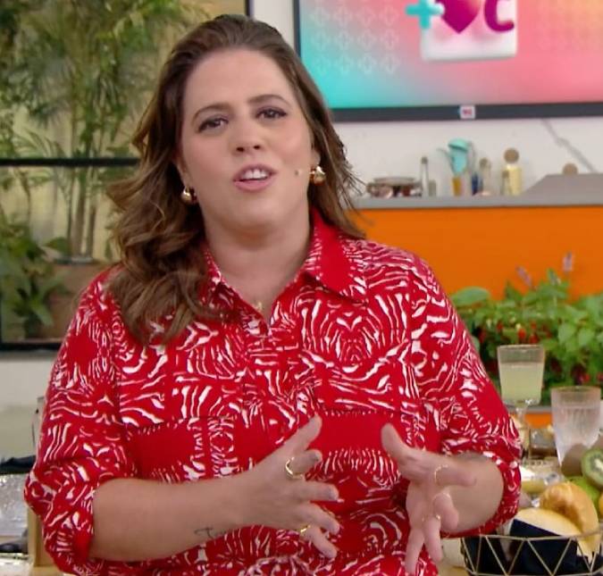 Tati Machado substitui Ana Maria Braga no <i>Mais Você</i> às pressas