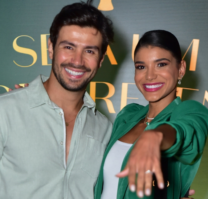 Jakelyne e Mariano anunciam data do casamento: <i>Você será para sempre a minha melhor escolha</i>