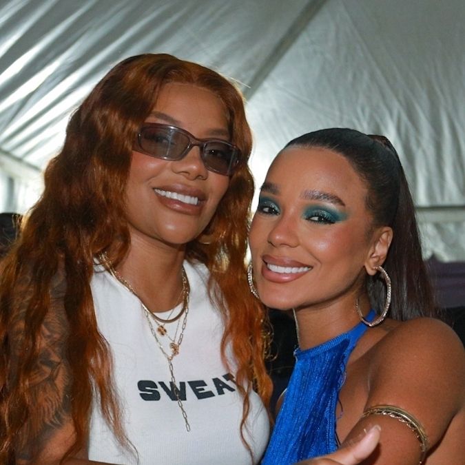 Após anunciar nome de primeira filha, <i>web</i> se derrete por Zuri, herdeira de Ludmilla e Brunna Gonçalves