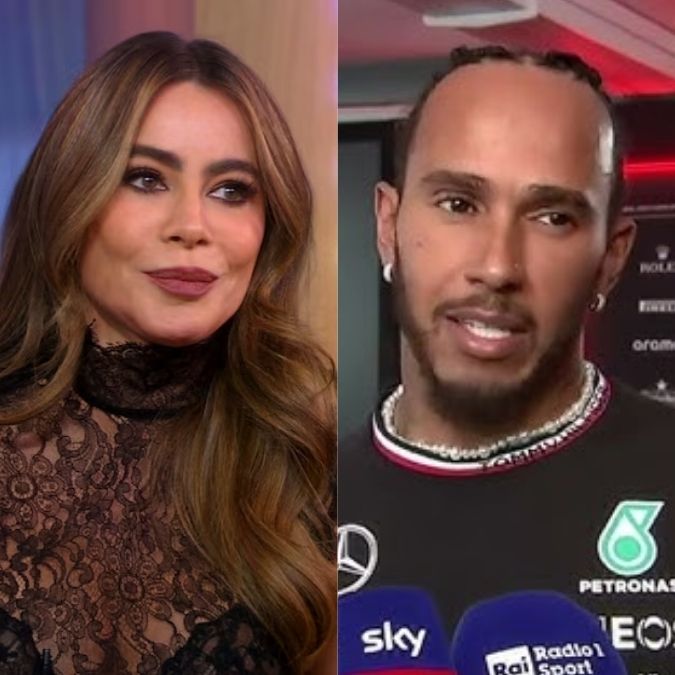 Diferença de 12 anos seria <i>empecilho</i> para Sofia Vergara desenvolver <i>affair</i> com Lewis Hamilton