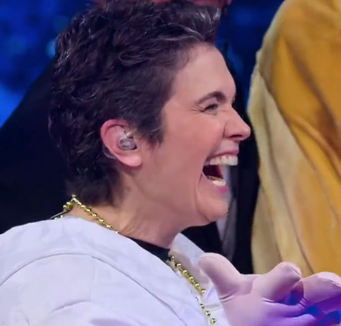 Sandra Annenberg conta como foi participar do <i>The Masked Singer Brasil: - Desafio enorme para mim</i>