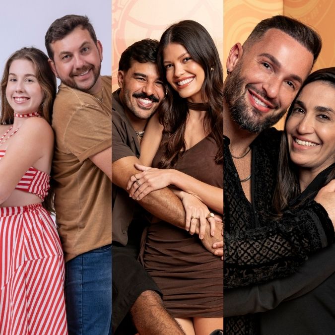 Ed e Raissa, Vitoria e Matheus, Diego e Danielle Hypolito estão no segundo Paredão do <i>BBB25</i>