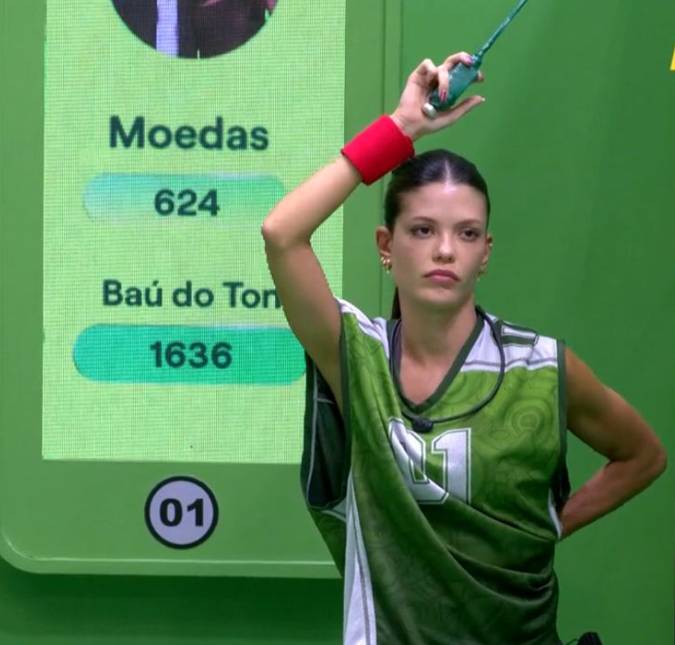 Vitória dorme e é eliminada da prova do líder do <i>BBB25</i>