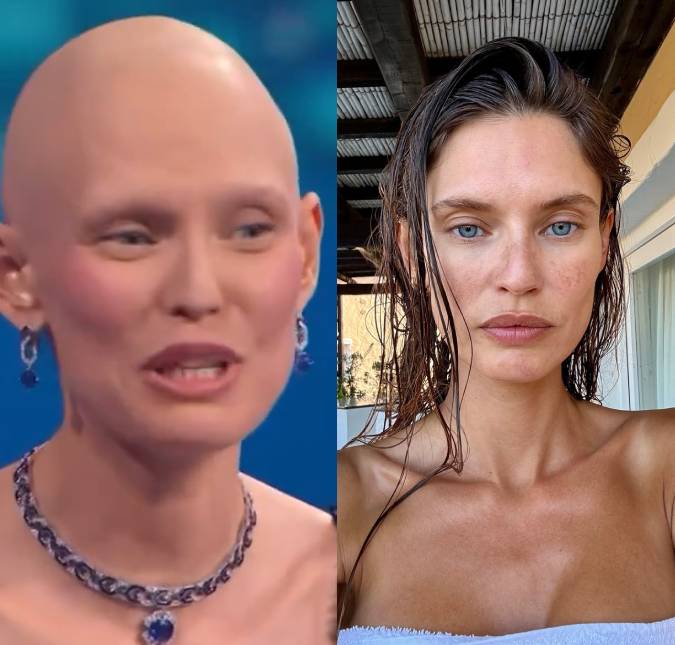 Modelo Bianca Balti encanta público ao apresentar festival de música durante tratamento contra o câncer
