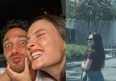 André Luiz Frambach celebra volta de Larissa Manoela à Globo para gravar novela. Veja os melhores momentos do casal