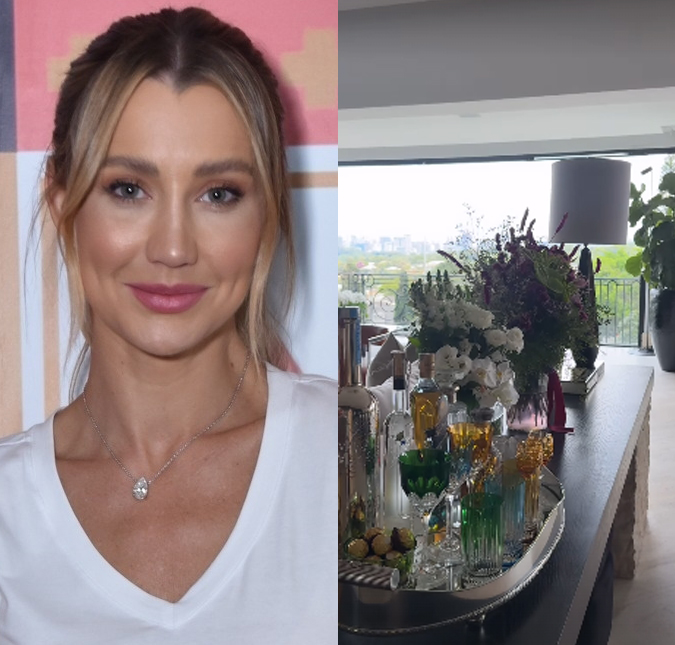 Ana Paula Siebert se derrete por flores em sua casa: <i>Coisa mais linda</i>