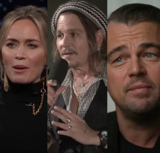 Emily Blunt, Leonardo DiCaprio, Johnny Depp... Veja quem são os atores queridinhos de grandes diretores