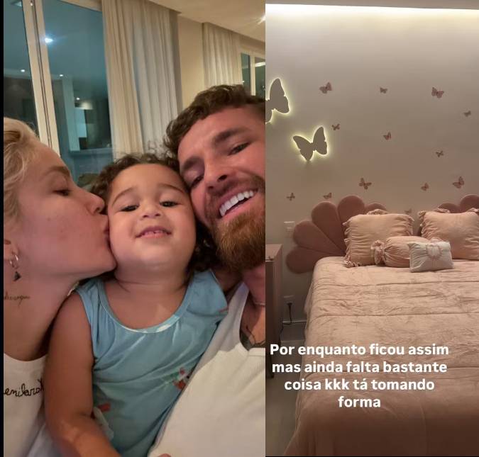Karoline Lima conta com ajuda de Léo Pereira para montar quarto da filha: <i>Decorador é muito caro</i>