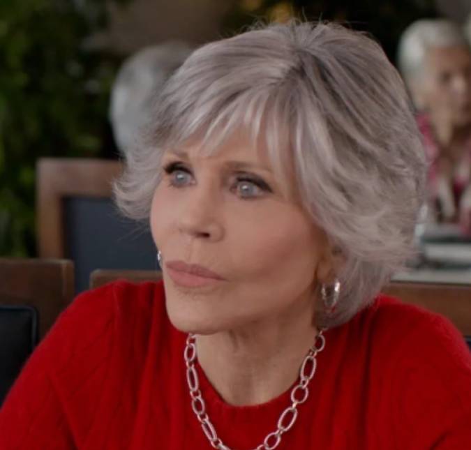 Aos 87 anos de idade, Jane Fonda recebe homenagem no <I>SAG Awards</I>