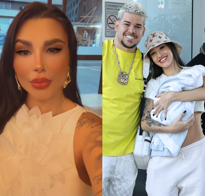 Jenny Miranda diz que nem mesmo Buarque a deixou conhecer o neto Kaleb