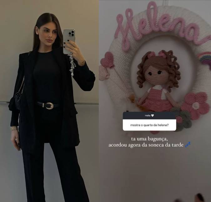 Amanda Kimberlly compartilha pequeno <I>tour</I> pelo quarto de Helena e detalhe chama a atenção; veja vídeo!