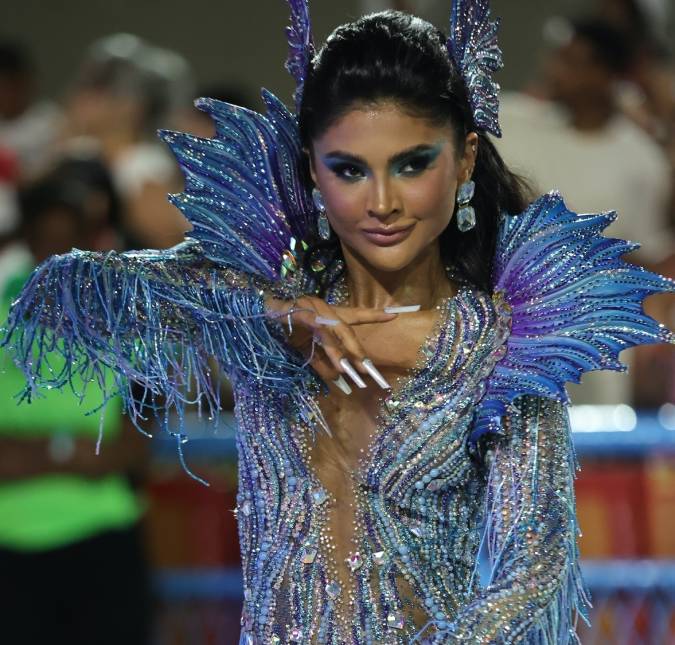 Mileide Mihaile revela <i>look</i> e preparação para desfile da Grande Rio: - <i>A rotina é intensa</i>
