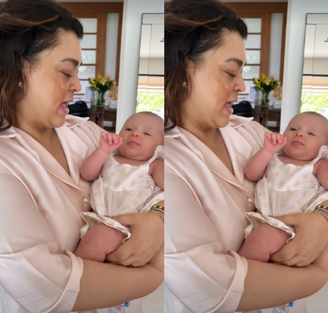 Preta Gil se derrete ao conhecer sobrinha-neta: <i>Apaixonada demais</i>