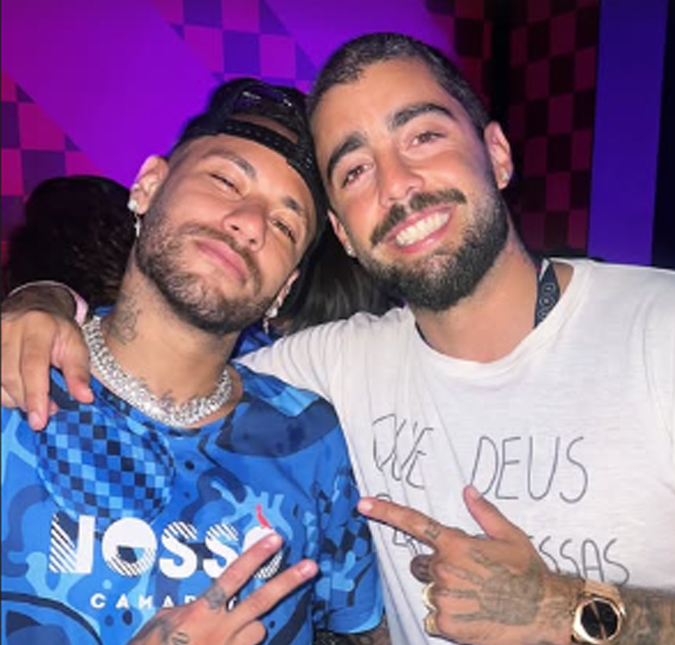 Pedro Scooby registra encontro com Neymar Jr. durante Carnaval no Rio de Janeiro