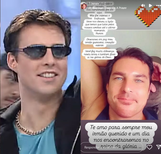 Irmão de Klaus Hee presta homenagem emocionante ao ex-Dominó, que morreu aos 50 anos de idade O cantor foi diagnosticado com câncer no intestino com metástase no tórax